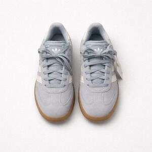 Adidas Samba OG Halo Blue White Suede Gum Sole Sneakers ID0479 Mens Womens